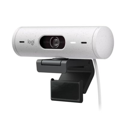 LOGITECH BRIO 500 PRO WEBCAM - OFF-WHITE