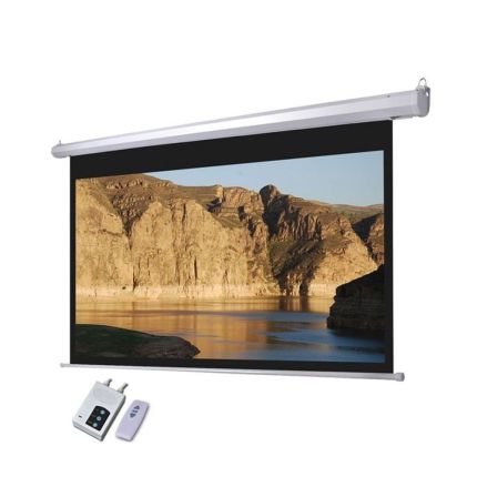 MEKI 8X8 MOTORIZED PROJECTOR SCREEN