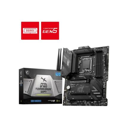 MSI MAG B760 TOMAHAWK WIFI DDR5 ATX MOTHERBOARD