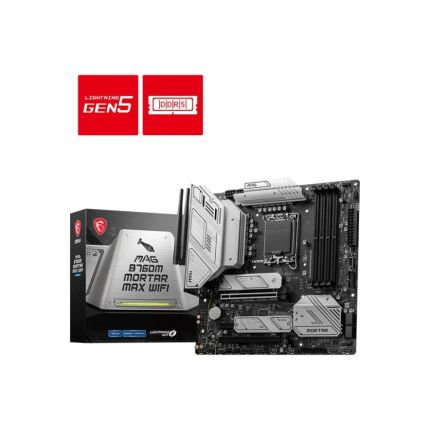 MSI MAG B760M MORTAR MAX WIFI DDR5 MATX MOTHERBOARD