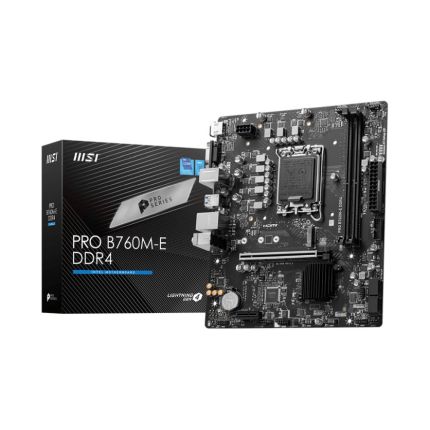 MSI B760M-E PRO DDR4 MATX MOTHERBOARD