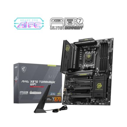 MPG MAG X870 TOMAHAWK WIFI DDR5 MOTHERBOARD