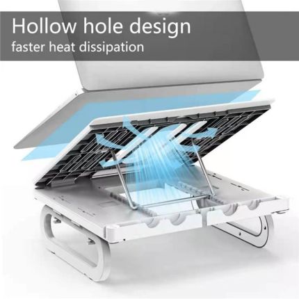 NEUTRAL LGHL4 TABLE LAPTOP STAND WHITE