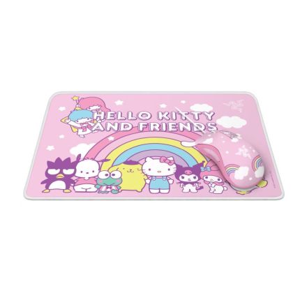 RAZER DEATHADDER ESSENTIAL &amp; GOLIATHUS MOUSE MAT BUNDLE - HELLO KITTY AND FRIENDS - FRML PACKAGING