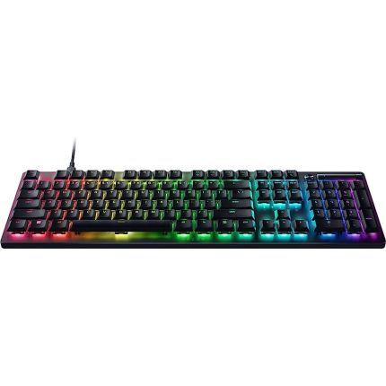 RAZER DEATHSTALKER V2 - LOW PROFILE OPTICAL GAMING KEYBOARD  (CLICKY PURPLE SWITCH)