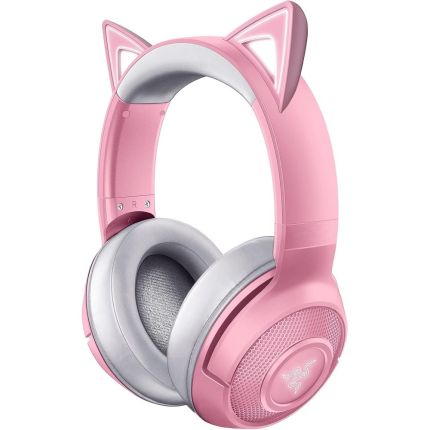 RAZER KRAKEN KITTY V2 BT - QUARTZ EDITION - WIRELESS BLUETOOTH RGB HEADSET WITH KITTY EARS (RZ04-04860100-R3M1)