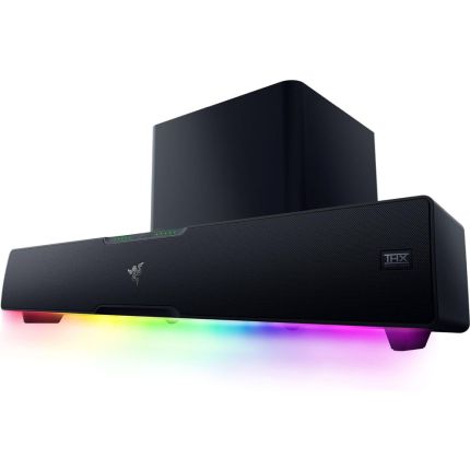 RAZER LEVIATHAN V2 PRO - AI-POWERED BEAMFORMING PC GAMING SOUNDBAR WITH SUBWOOFER (RZ05-04160100-R3G1)