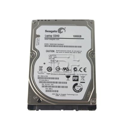 SEAGATE 1TB 2.5&quot; SATA 6Gb/s 64MB 5400RPM SSHD 9.5MM NOTEBOOK ST1000LM014 (^^)