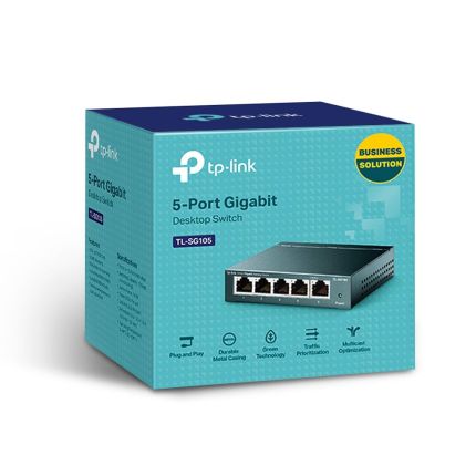 TPLINK TL-SG105 5-PORT GIGABIT SWITCH