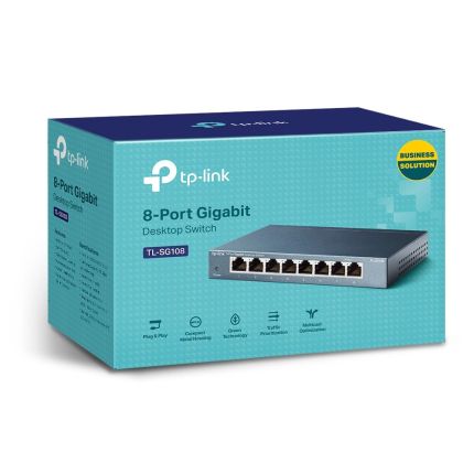 TPLINK TL-SG108 8-PORT GIGABIT SWITCH