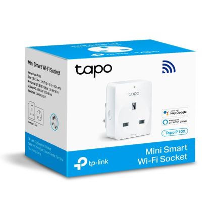 TPLINK TAPO P100 (1-PACK) WIFI SMART PLUG