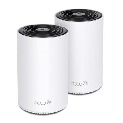 TPLINK DECO XE75 (2-PACK) AXE5400 TRI-BAND MESH WIFI 6E SYSTEM