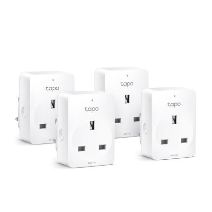 TPLINK TAPO P100 (4-PACK) WIFI SMART PLUG