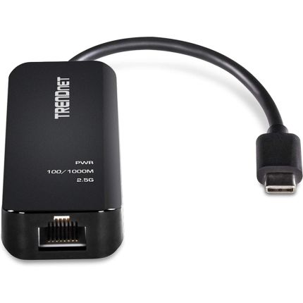 TRENDNET TUC-ET2G USB TYPE-C 3.1 TO 2.5G BASE-T ETHERNET ADAPTER