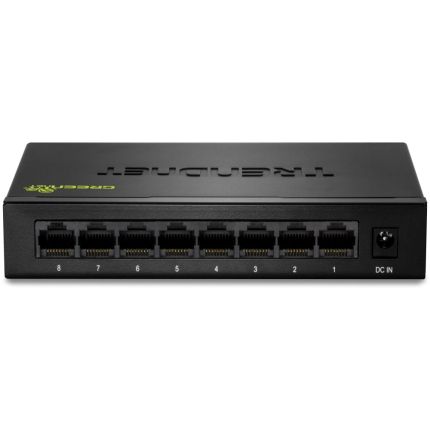 TRENDNET TEG-S82G 8-PORT GREENNET GIGABIT SWITCH (WITH METAL CASE)