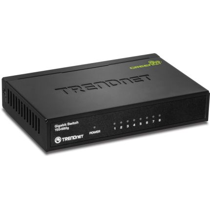 TRENDNET TEG-S82G 8-PORT GREENNET GIGABIT SWITCH (WITH METAL CASE)