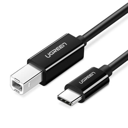 UGREEN 3M USB-C MALE TO USB-B 2.0 MALE PRINTER CABLE #80812