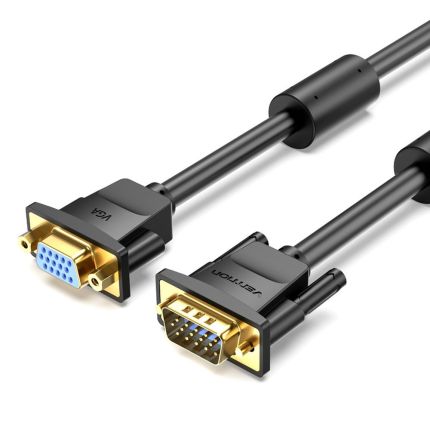 VENTION 5M VGA EXTENSION CABLE - BLACK ( #DAGBJ )