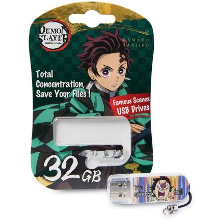 VERBATIM 32GB DEMON SLAYER USB 3.2 GEN 1 FLASH DRIVE-TANJIRO #71259