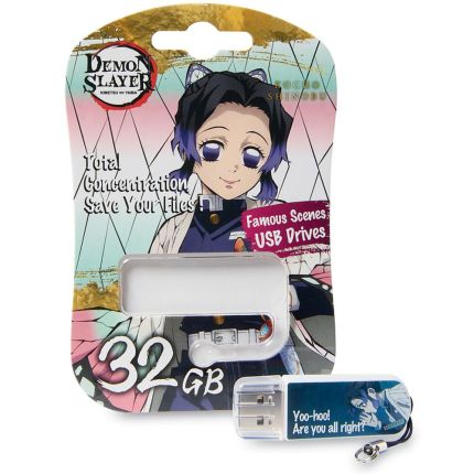 VERBATIM 32GB DEMON SLAYER USB 3.2 GEN 1 FLASH DRIVE-SHINOBU #71264