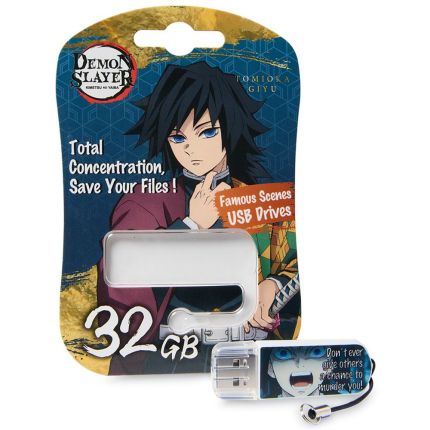 VERBATIM 32GB DEMON SLAYER USB 3.2 GEN 1 FLASH DRIVE-GIYU #71265