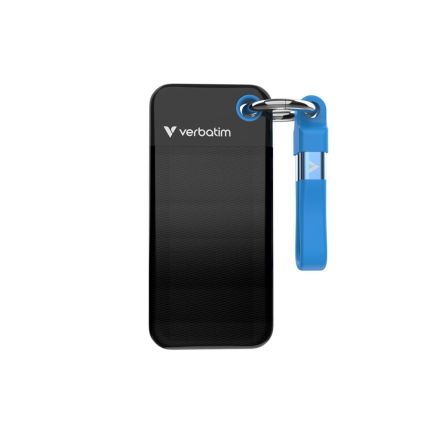 VERBATIM 2TB POCKET SSD USB 3.2 GEN 2 -BLACK/BLUE #32195