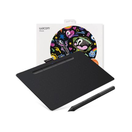 WACOM CTL-6100WL/K0-CX INTUOS CREATIVE PEN TABLET WITH BLUETOOTH- BLACK (MEDIUM)